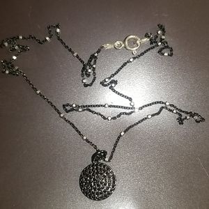 925 Black Choker📿